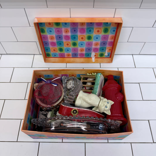 Mystery Estate Box Vintage Collectibles, 7 LB