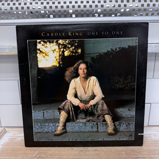 Carole King One to One Vinyl Record 1982 LP