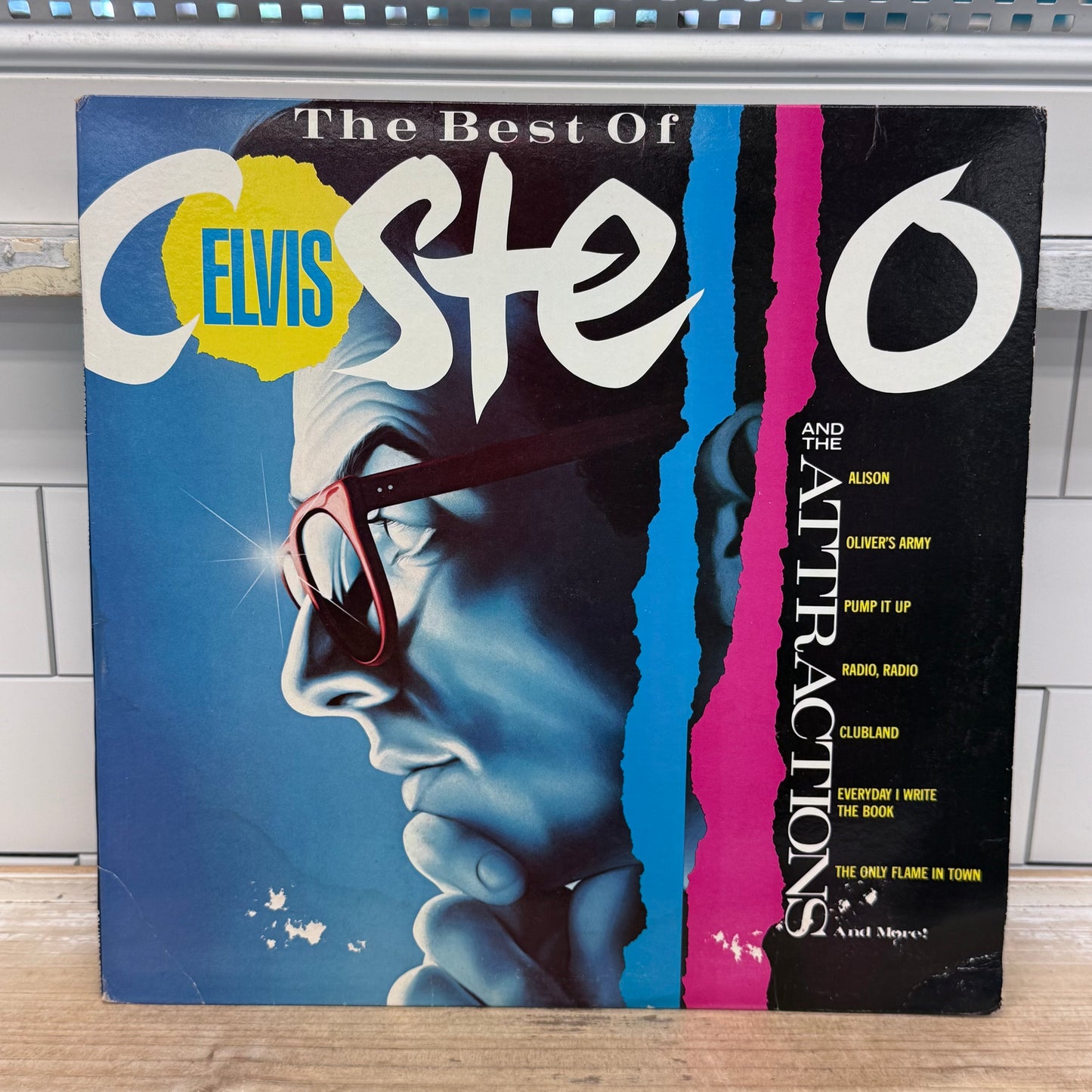 The Best of Elvis Costello and the Attractions Vinyl LP 1985 #FC 40101