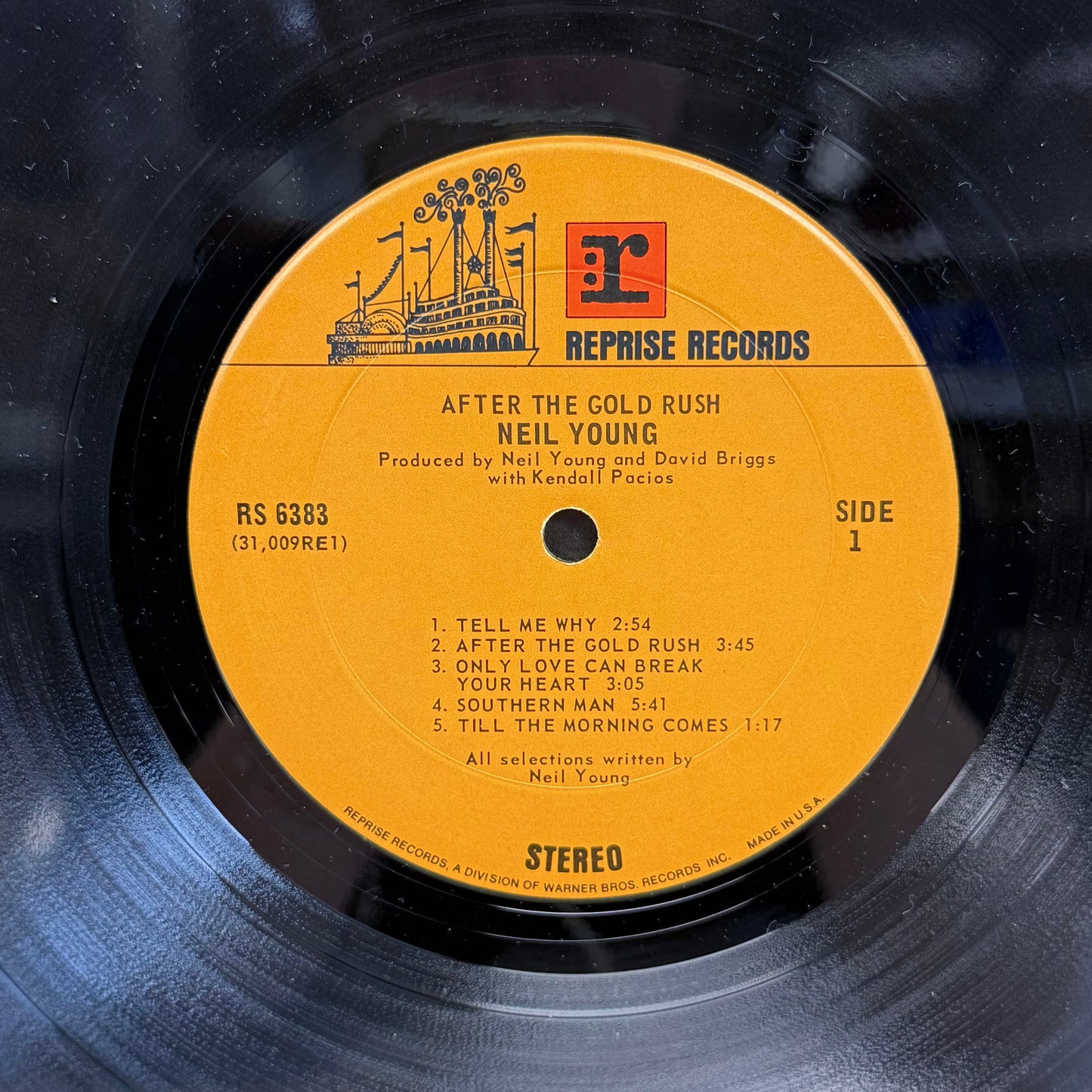 Neil Young After the Gold Rush Vinyl Record LP 1970