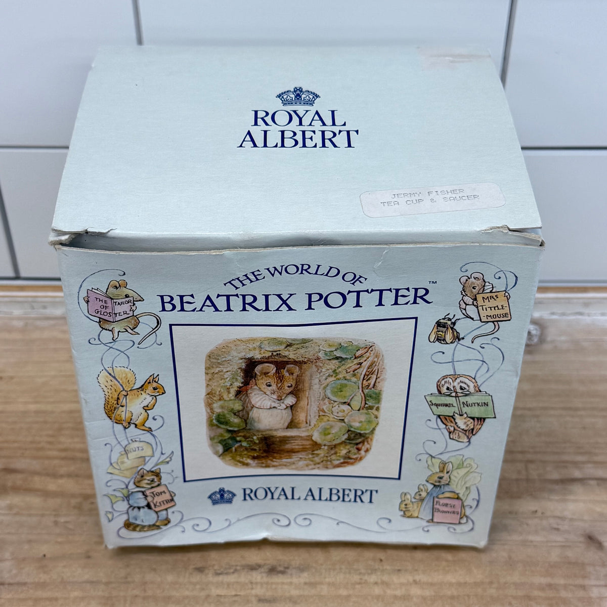Royal Albert Beatrix Potter Jeremy Fisher Teacup & Saucer