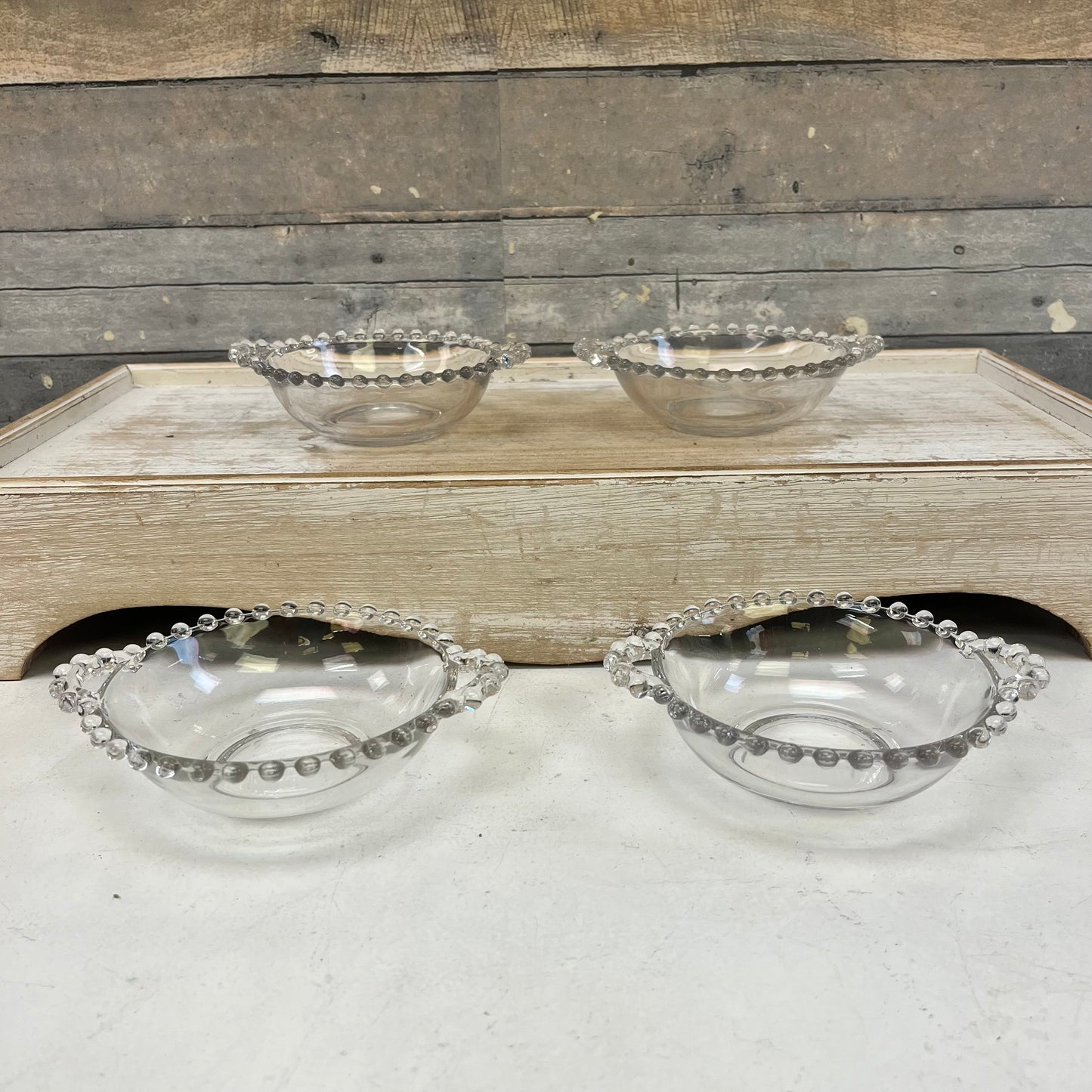Imperial Candlewick Fruit Bowls, Set of 4