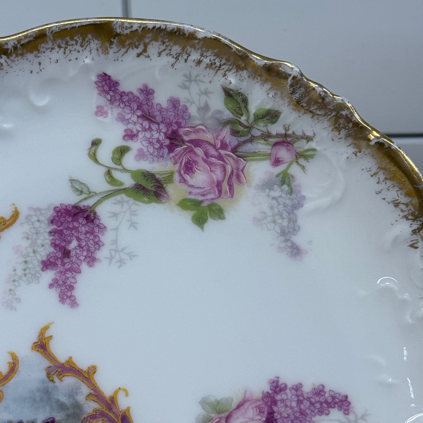 Belle Époque Limoges Porcelain Cabinet Plate Selection c.1900