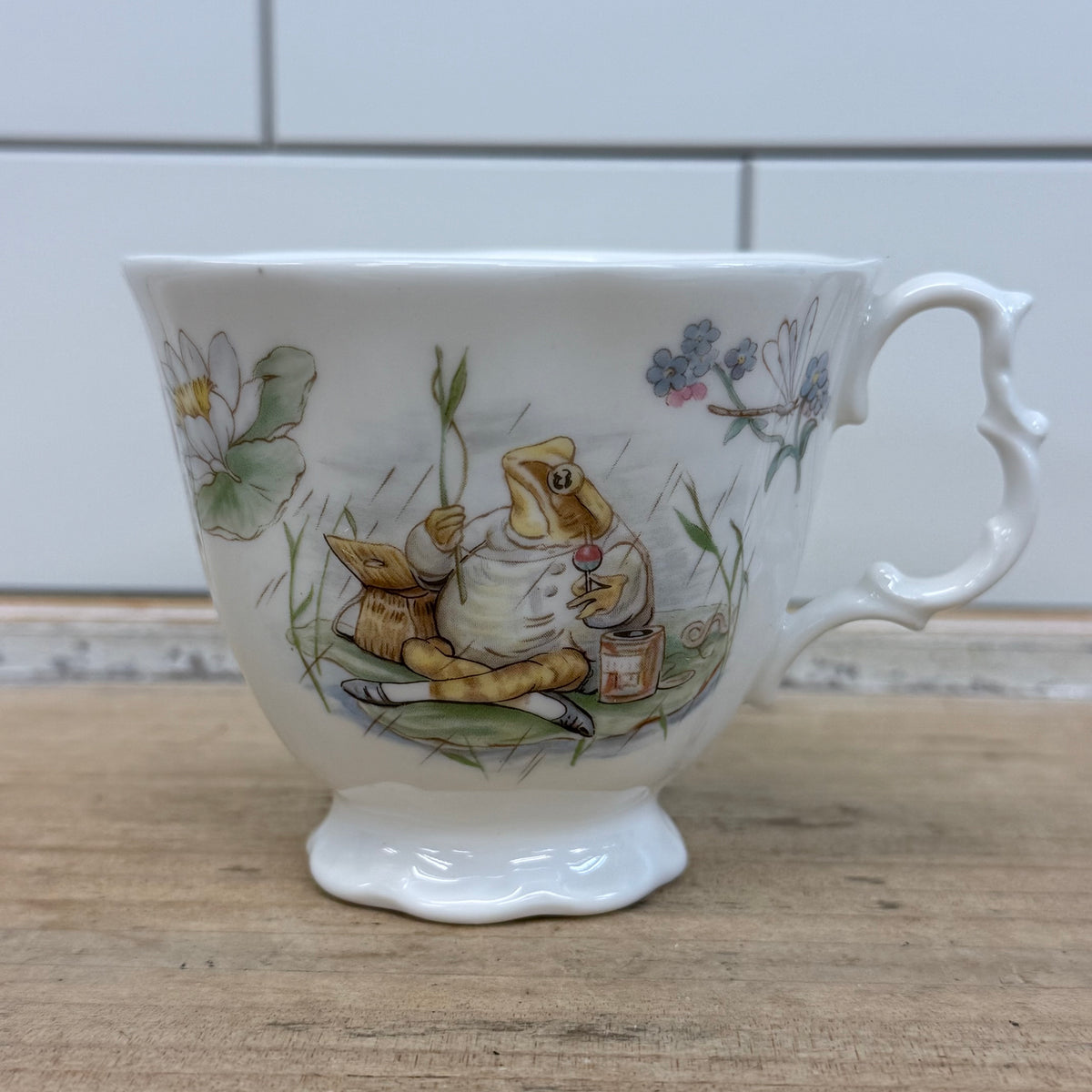 Royal Albert Beatrix Potter Jeremy Fisher Teacup & Saucer
