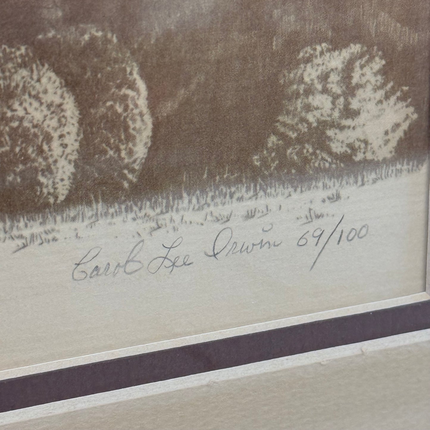 Carol Lee Irwin Stone Chapel Signed Limited Edition Print