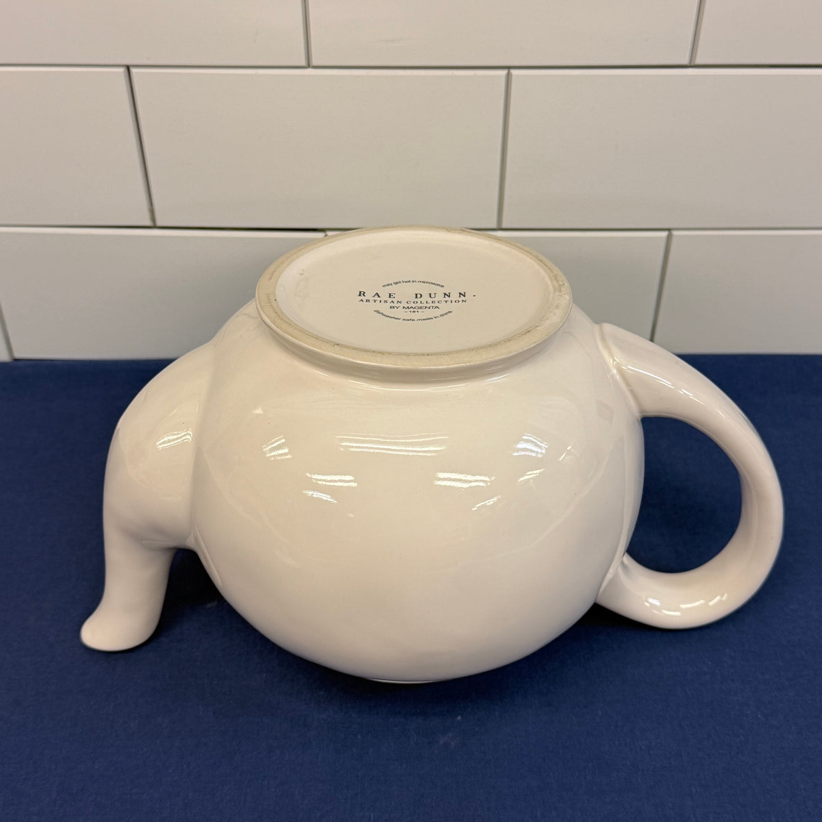 Rae Dunn Merry Catmas Christmas Cat Teapot