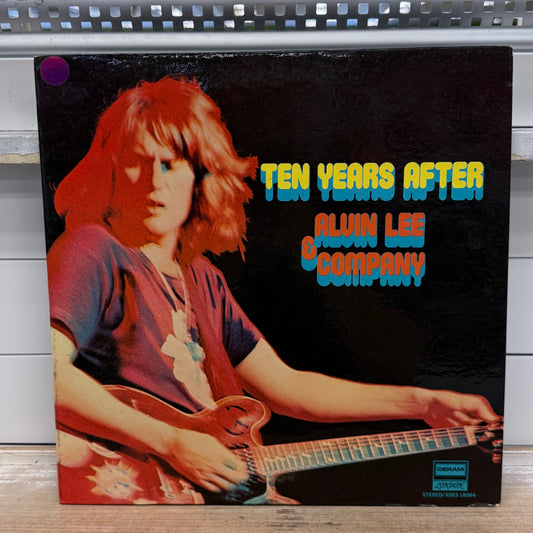Alvin Lee & Company Ten Years After Vinyl Record LP 1972 #XDES 18064