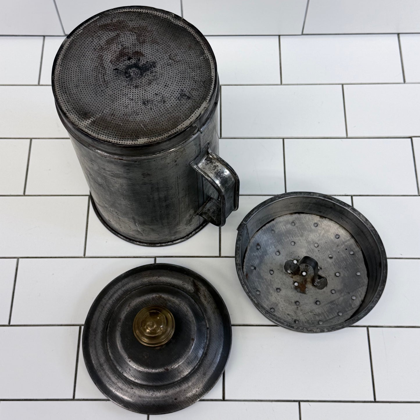 Commercial Coffee Tea Urn Brass Spigot 1920s Antique