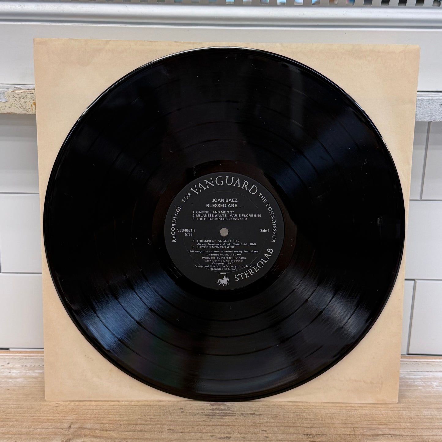 Joan Baez Blessed Are... Double Vinyl Record LP 1971 #VSD-6571/2