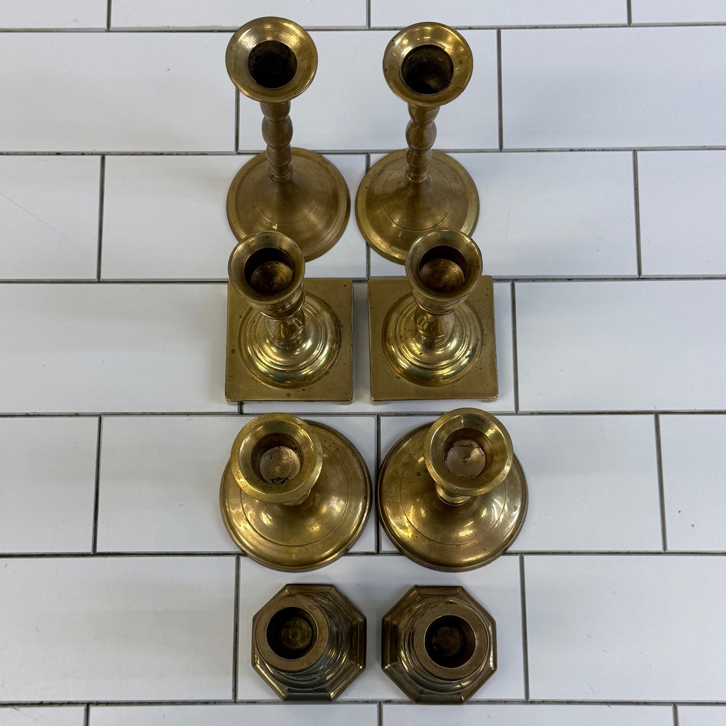 Brass Candle Holder Selection