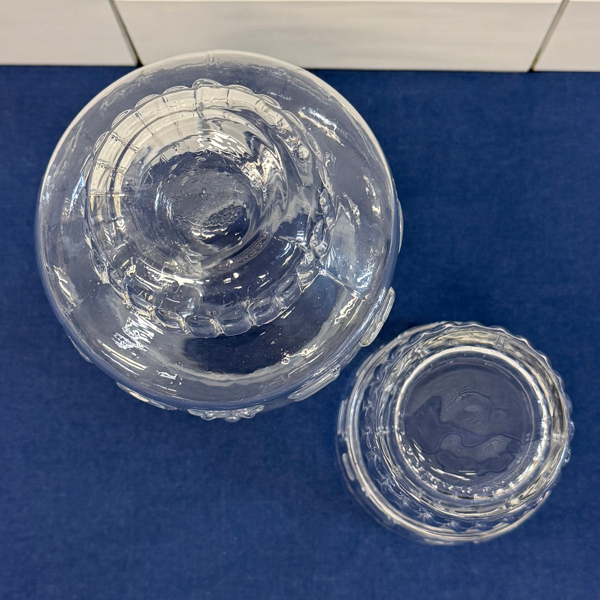 EAU Glass Bedside Water Carafe & Tumbler Set