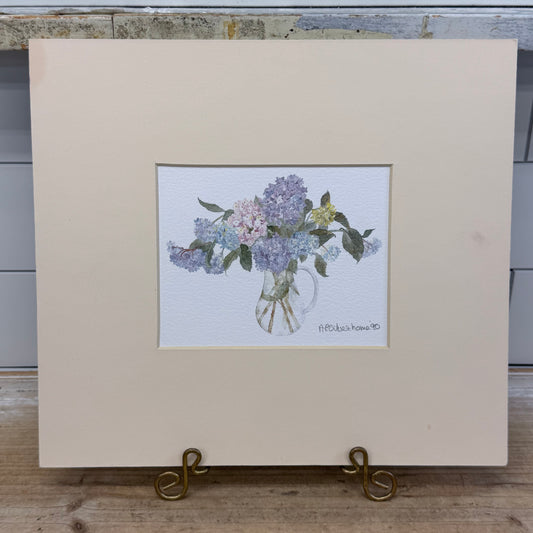 Penny Silverthorne Art Floral Watercolor Prints Set of 3 Signed 1988-92