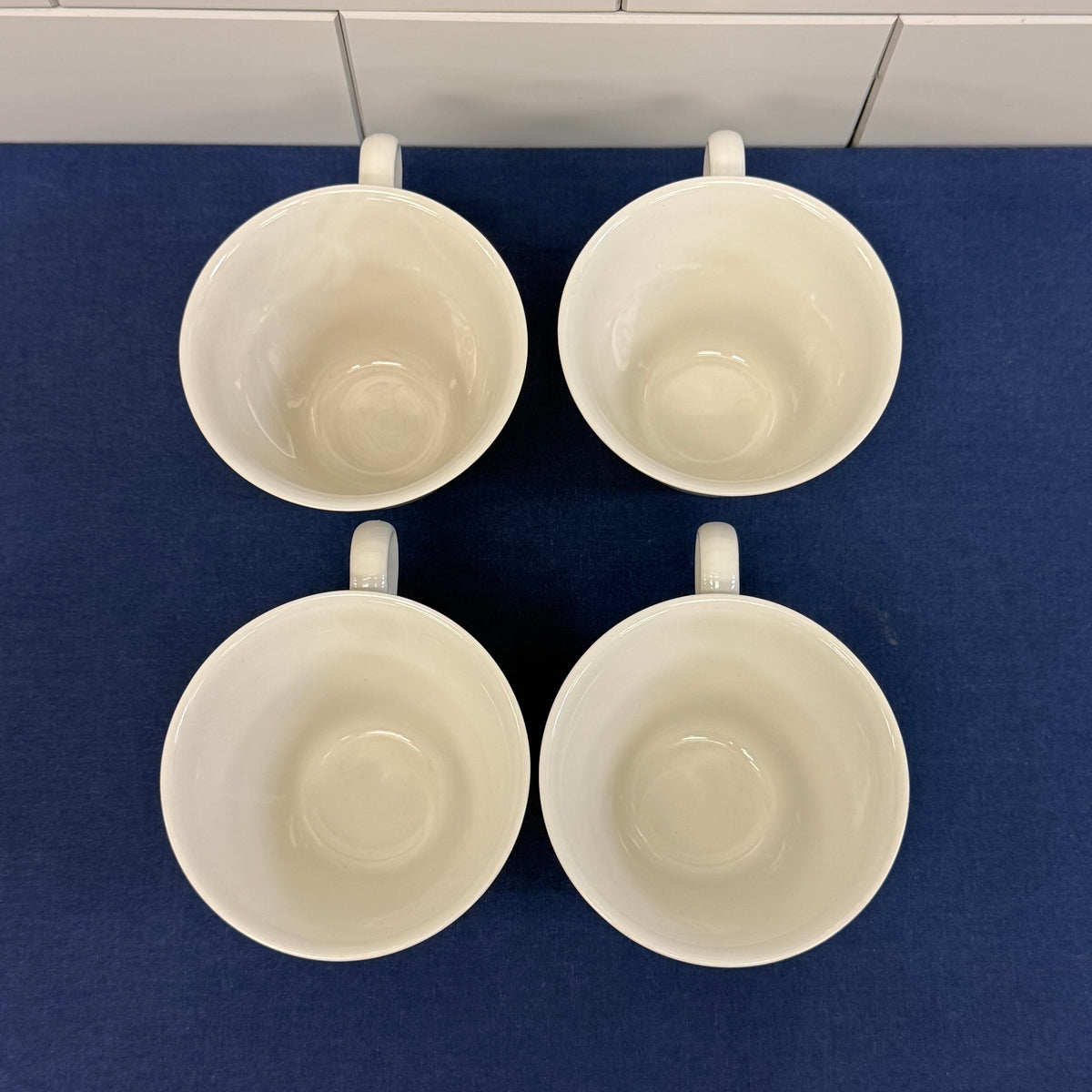 Franciscan It's A Breeze Teacup & Saucer Set of 4
