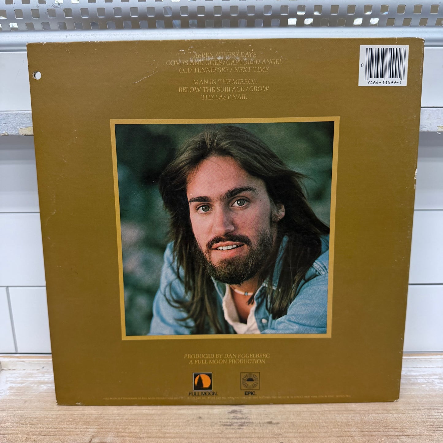Dan Fogelberg Captured Angel Vinyl Record LP 1975 #PE 33499