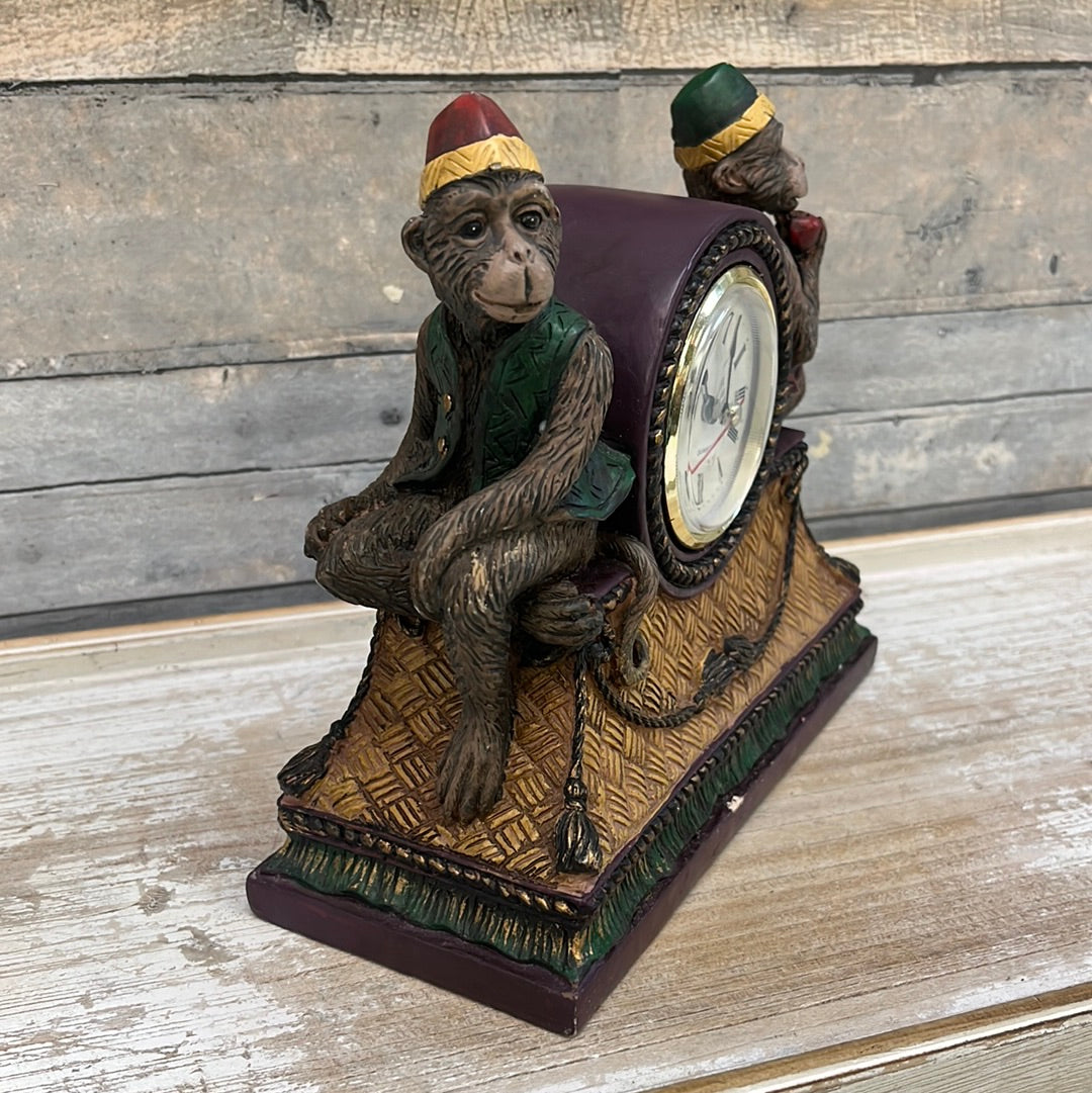 Adorable CBK Ltd. Monkey Desk Clock, 2001