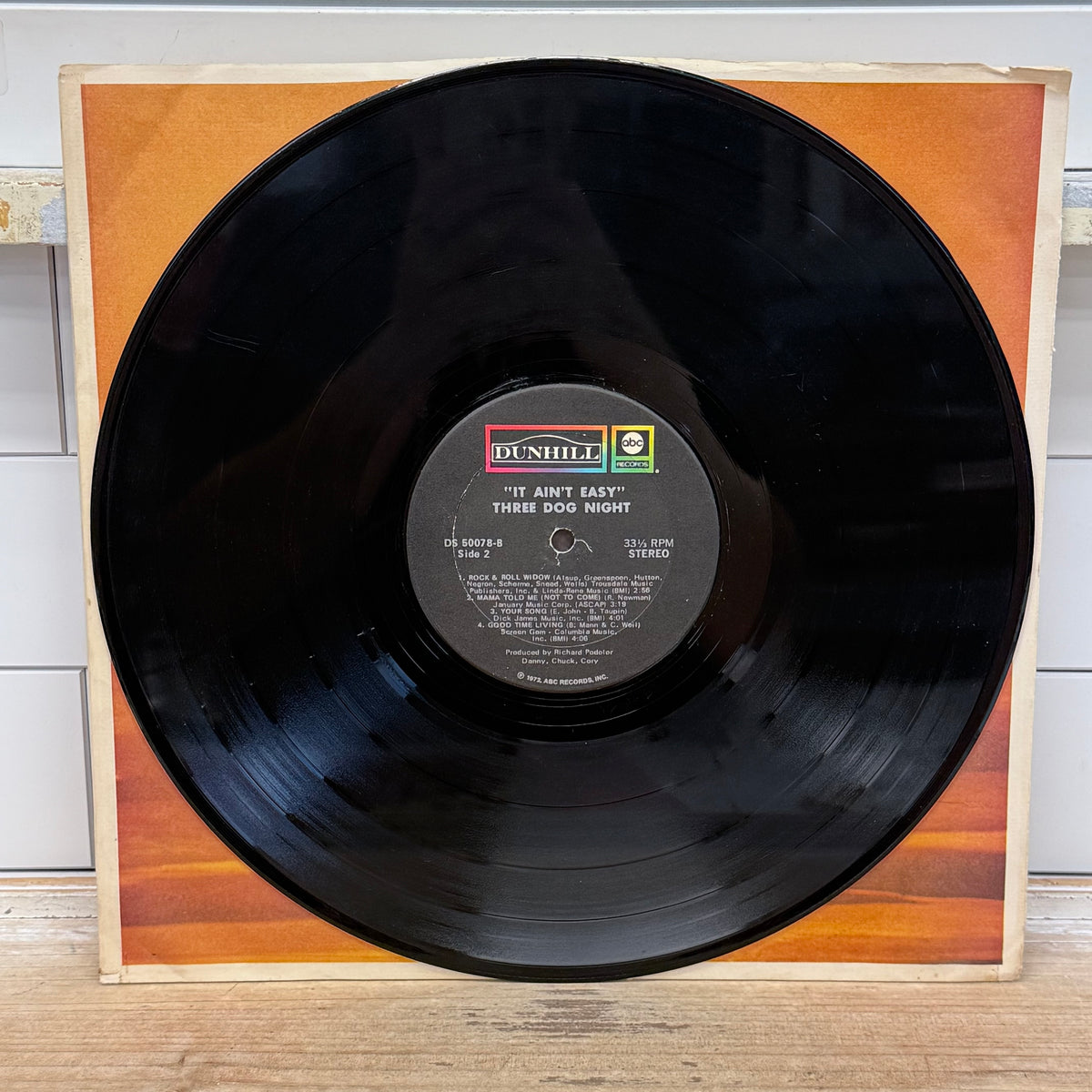 Three Dog Night It Ain’t Easy Vinyl Record, 1970 - DS 50078