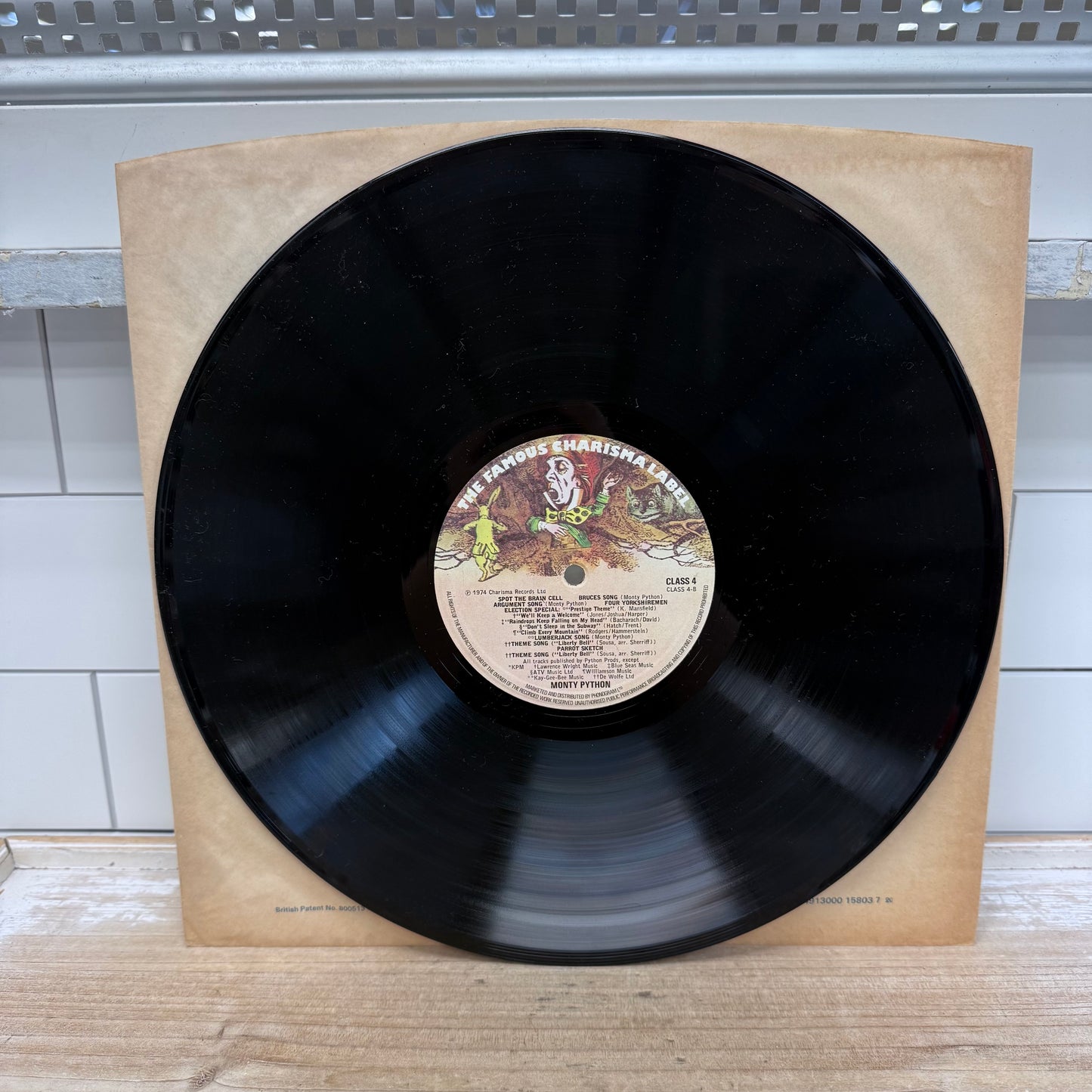 Monty Python Live at Drury Lane Vinyl Record, 1974