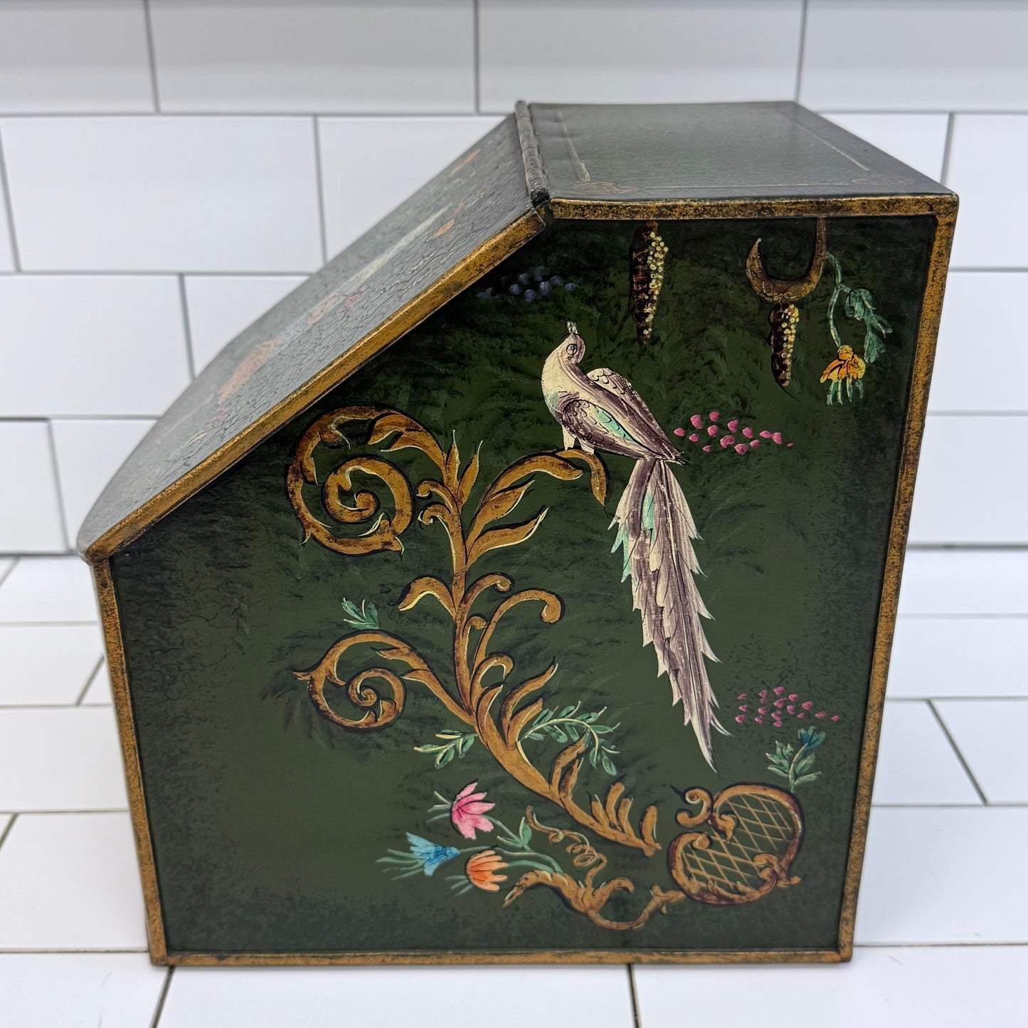 Florentine Style Hinged Storage Box