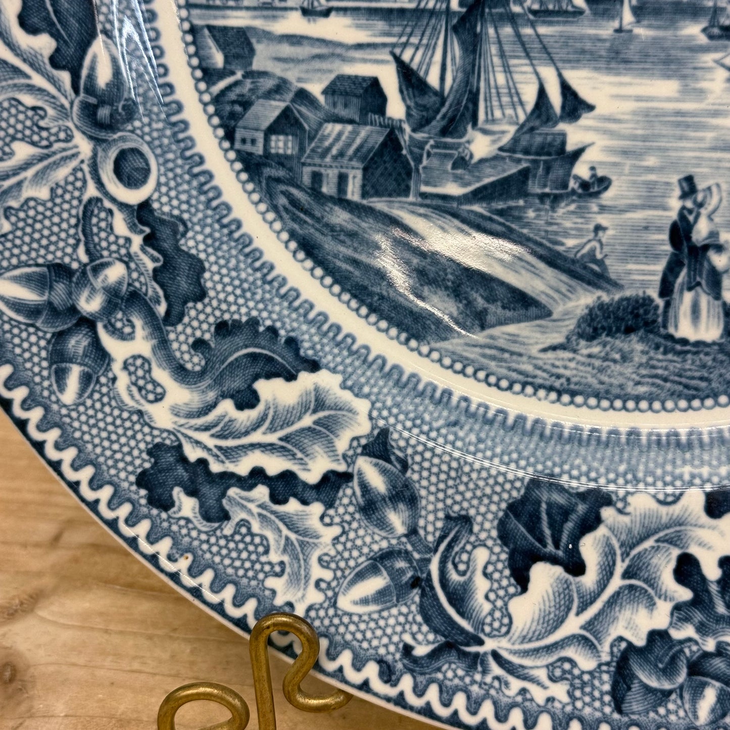 Johnson Brothers Historic America “Boston” Dinner Plate