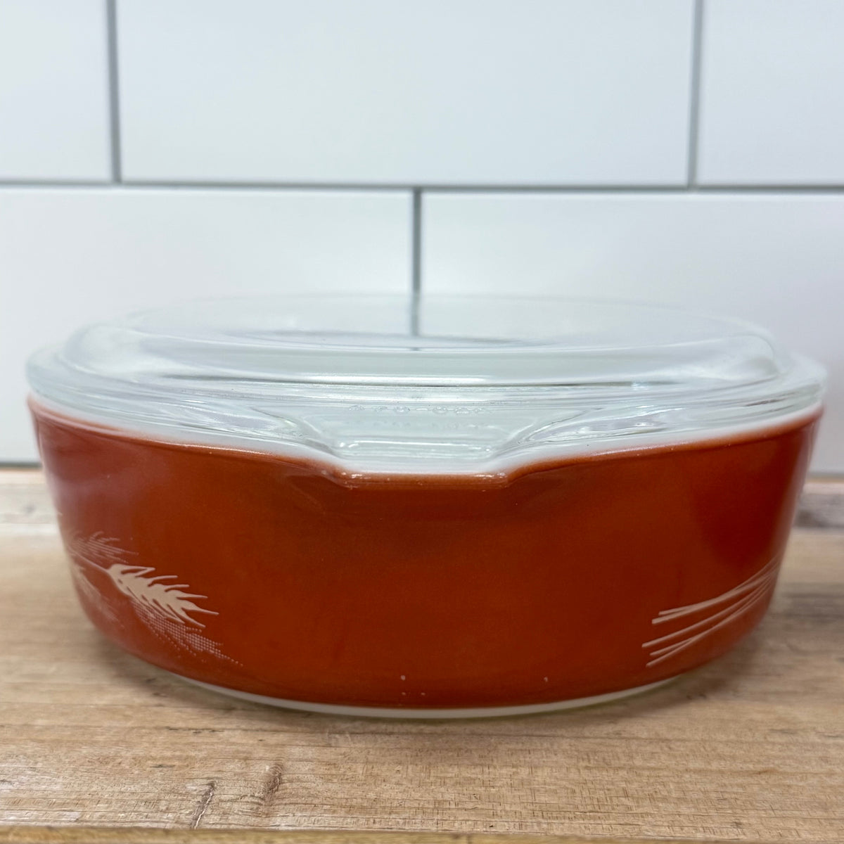 Pyrex Autumn Harvest Casserole Dishes with Lids Set