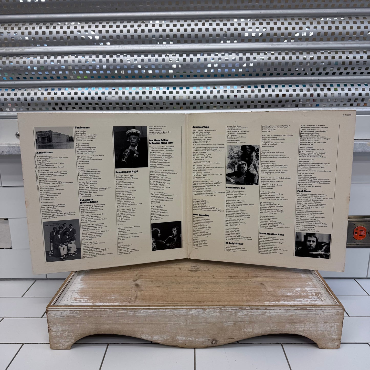 Paul Simon There Goes Rhymin' Simon Vinyl Record LP 1973 #PC-32280