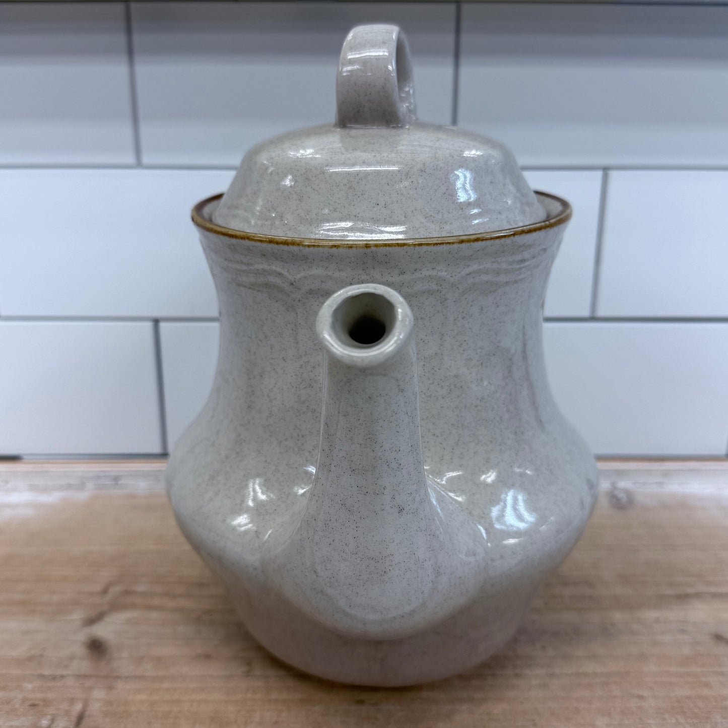 Hearthside Classics Stoneware Teapot Circa 1980