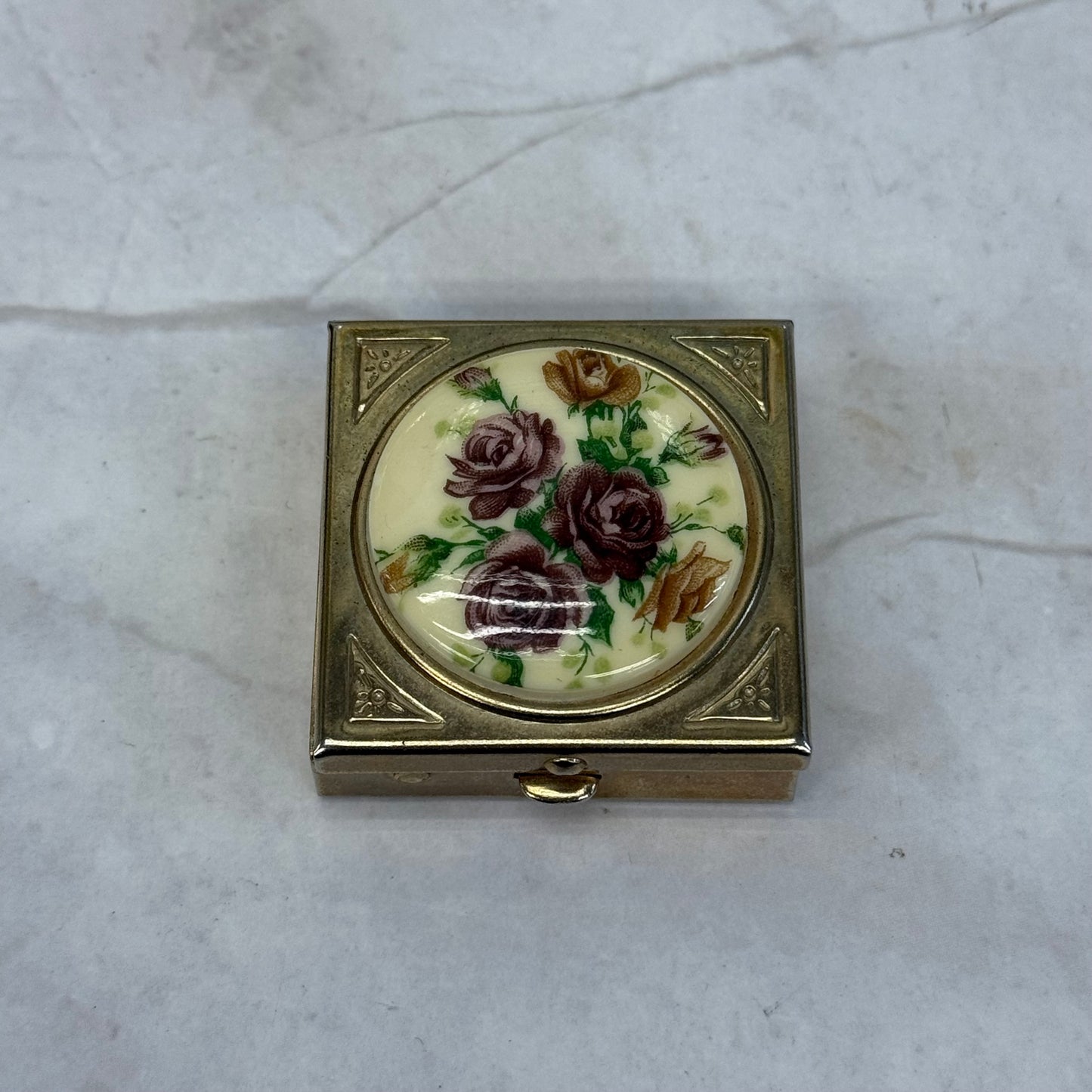 Enameled Metal Trinket Box Selection