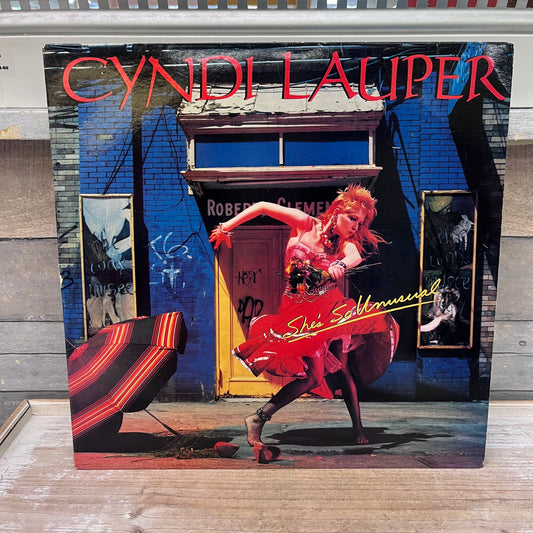 Cyndi Lauper She’s So Unusual Vinyl Record, 1983
