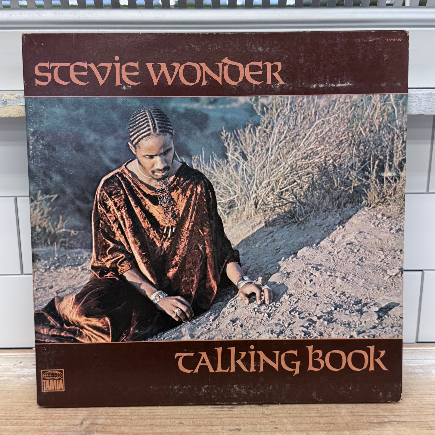 Stevie Wonder Talking Book Vinyl Record LP 1972 Tamla #T 319L