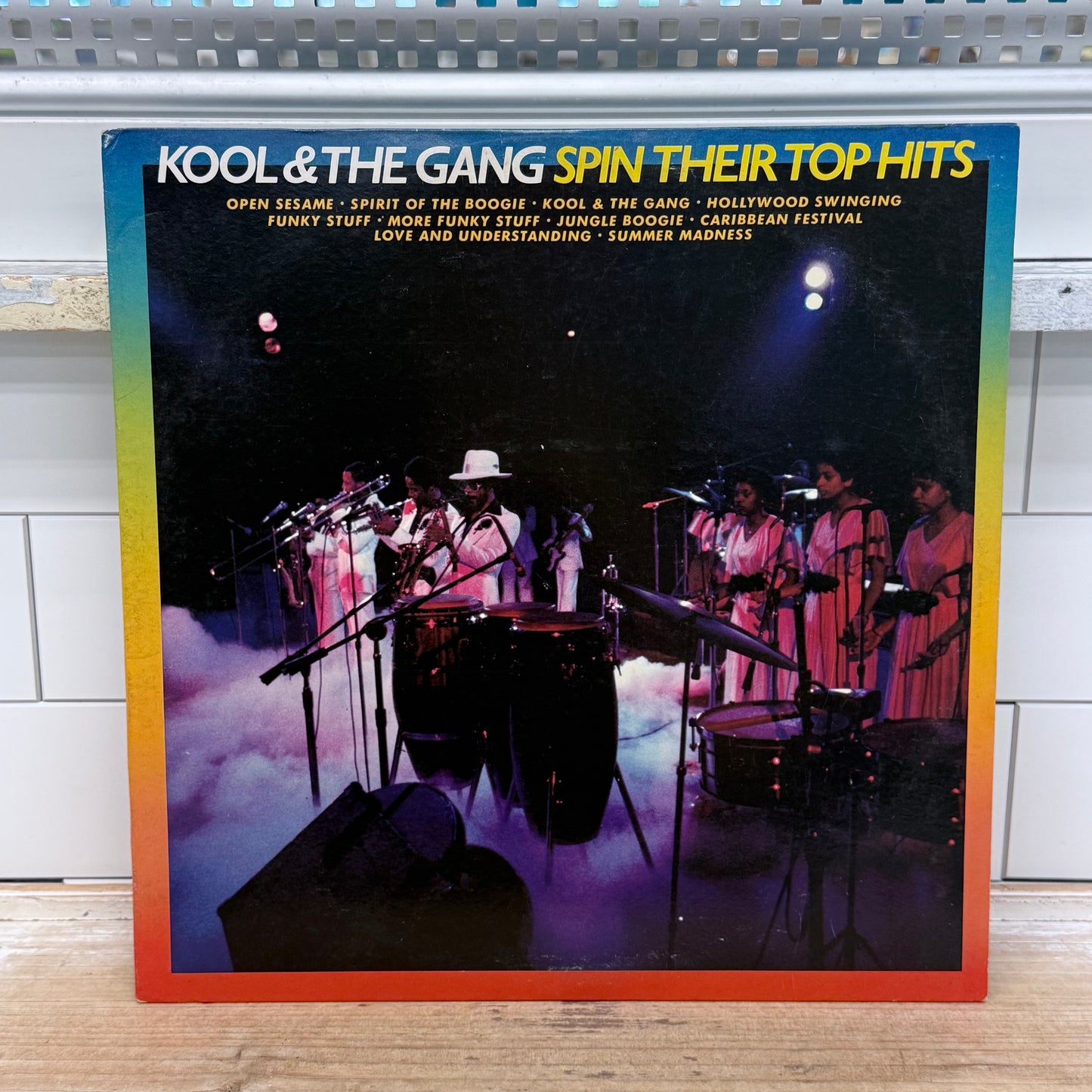 Kool & The Gang Spin Their Top Hits Vinyl LP 1978 De-Lite #DSR-9507