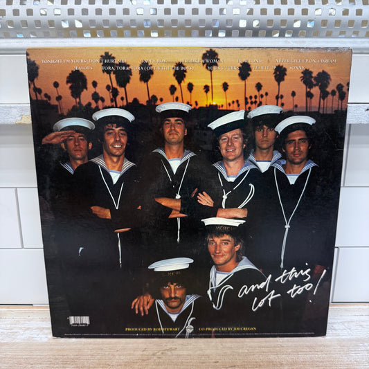 Rod Stewart Tonight I’m Yours Vinyl Record, 1981