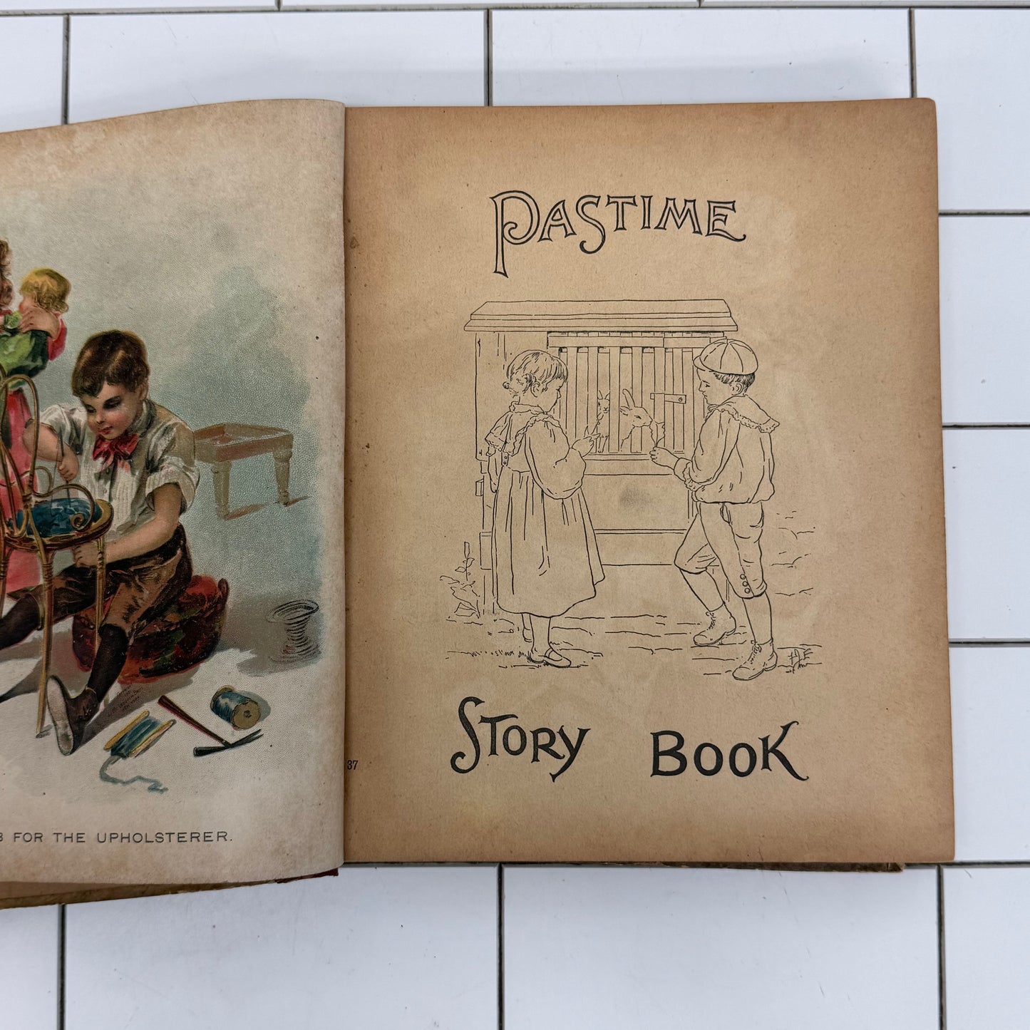 Vintage Children’s Book Set of 7, 1890s-1950