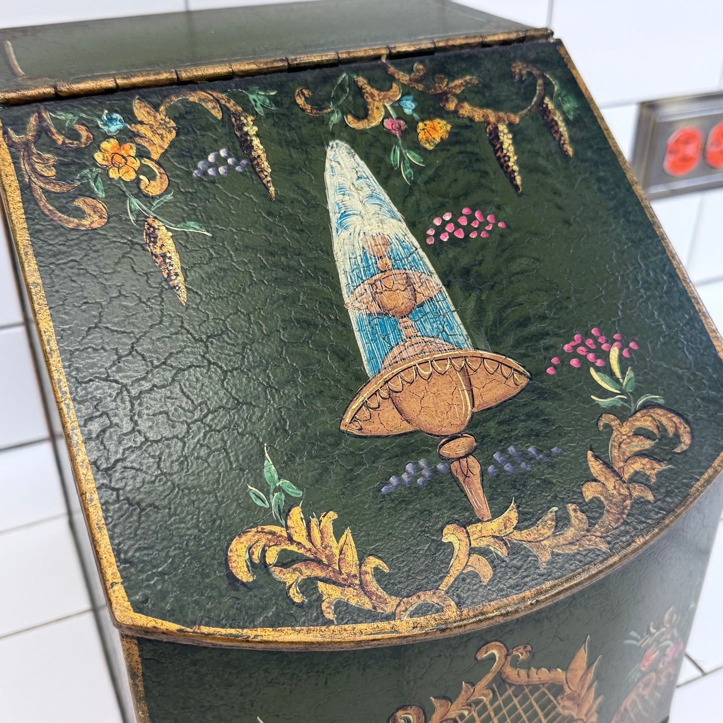Florentine Style Hinged Storage Box