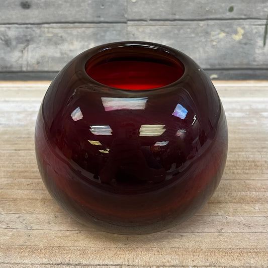 Blenko Hand Blown Glass Vase