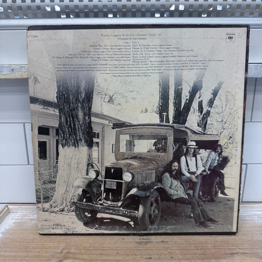 Kenny Loggins with Jim Messina Sittin' In Vinyl Record LP 1971 #C 31044