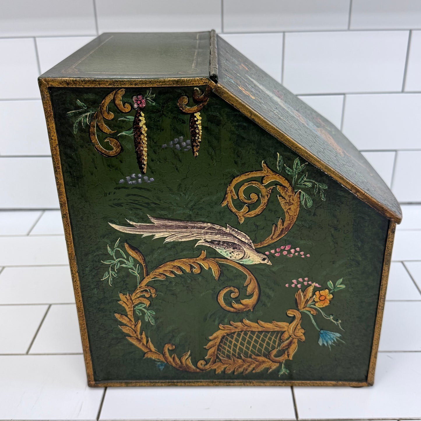Florentine Style Hinged Storage Box