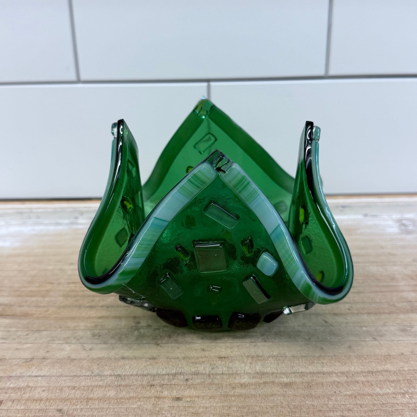 Murano Style Dish, Mosaic Glass