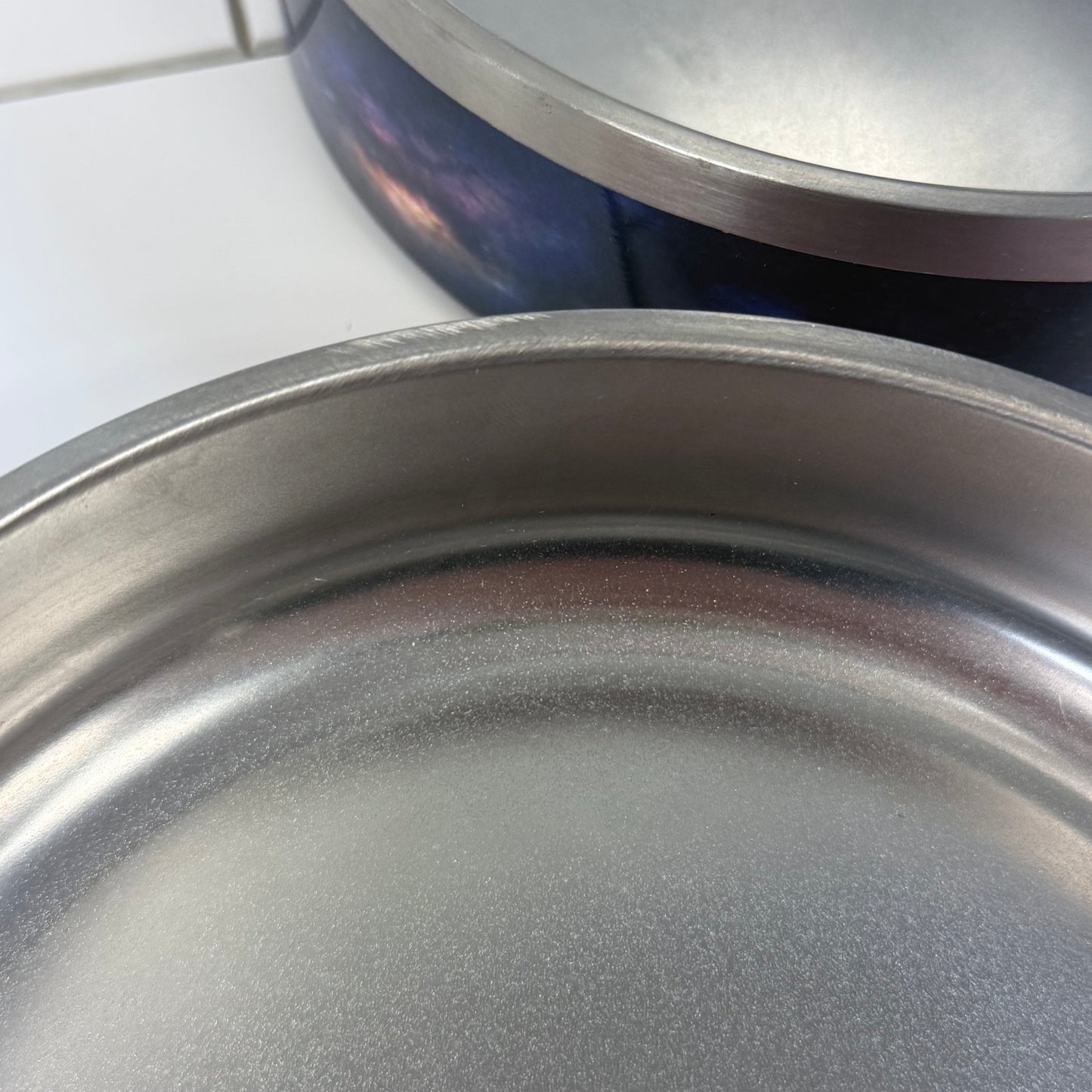 The Coldest Stainless Steel Pet Bowls Set of 2 Galaxy Pink 7”
