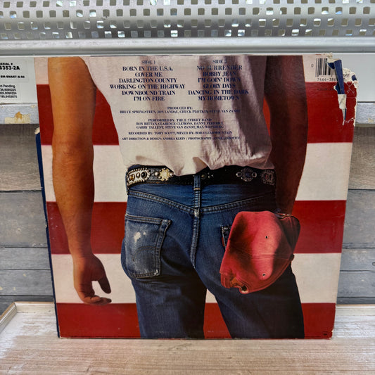 Bruce Springsteen Born in the U.S.A. Vinyl Record, 1984
