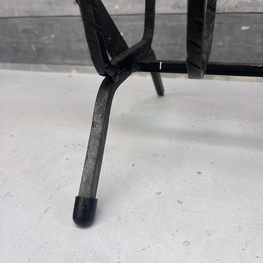 Mid-Century Iron Magazine Rack