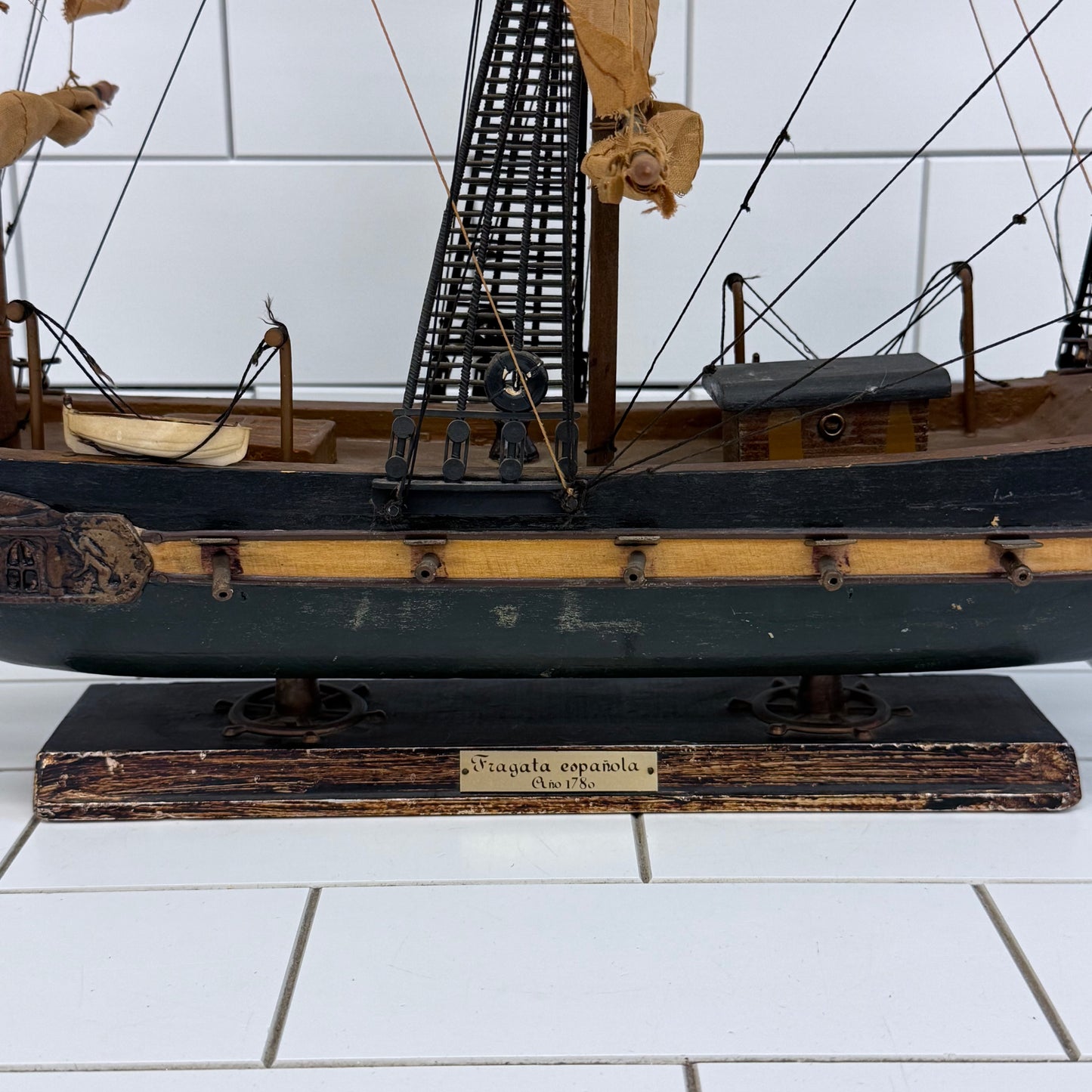Spanish Frigate Model Ship