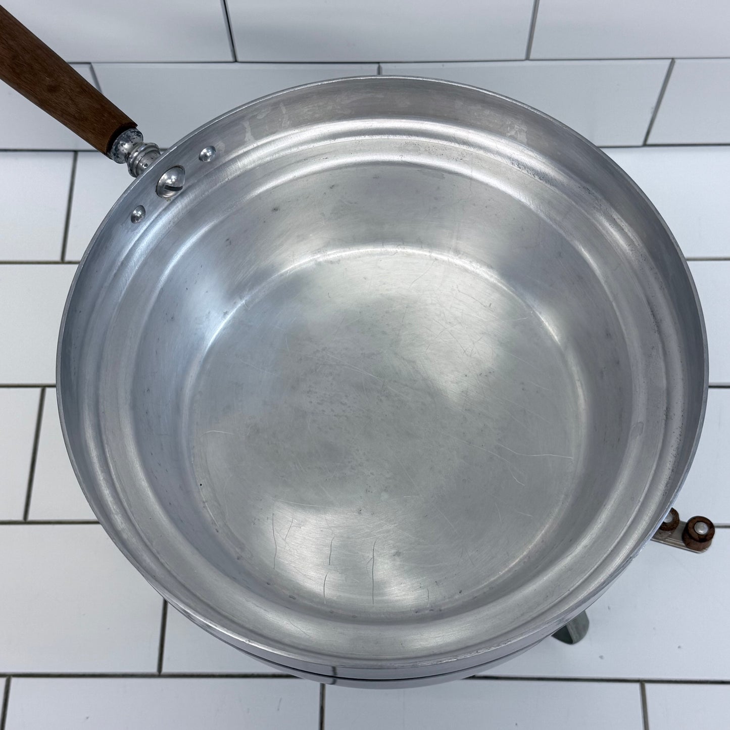 Buehner-Wanner Buenilum Chafing Dish Ceramic Lid 1960s