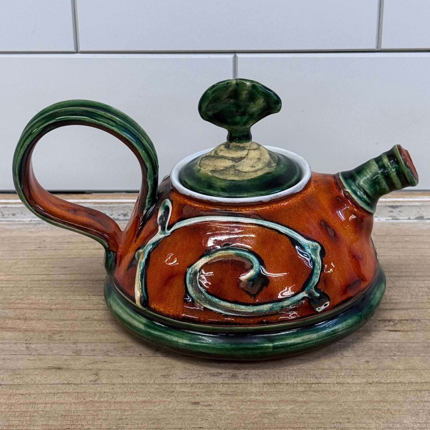 Danko Studio Pottery Teapot Rare Handmade