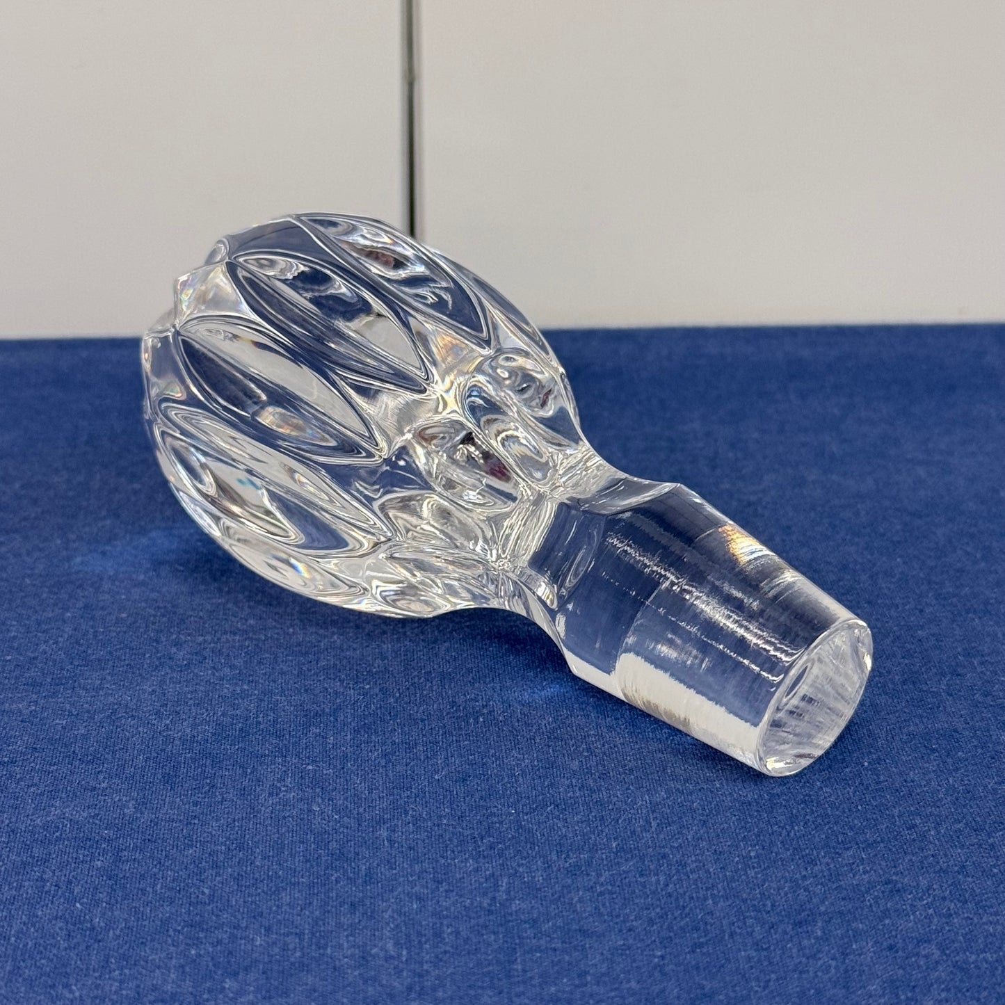 Gorham King Edward Cut Crystal Decanter with Stopper
