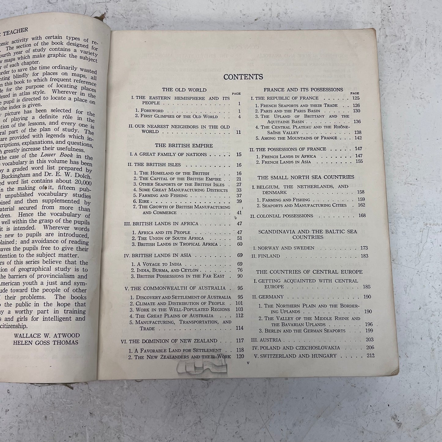 The Earth and Its People by Atwood-Thomas, 1947