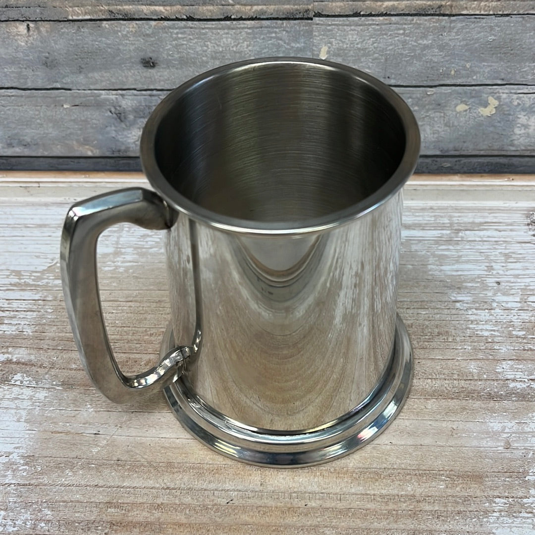 Handcrafted Pewter Tankard Selection