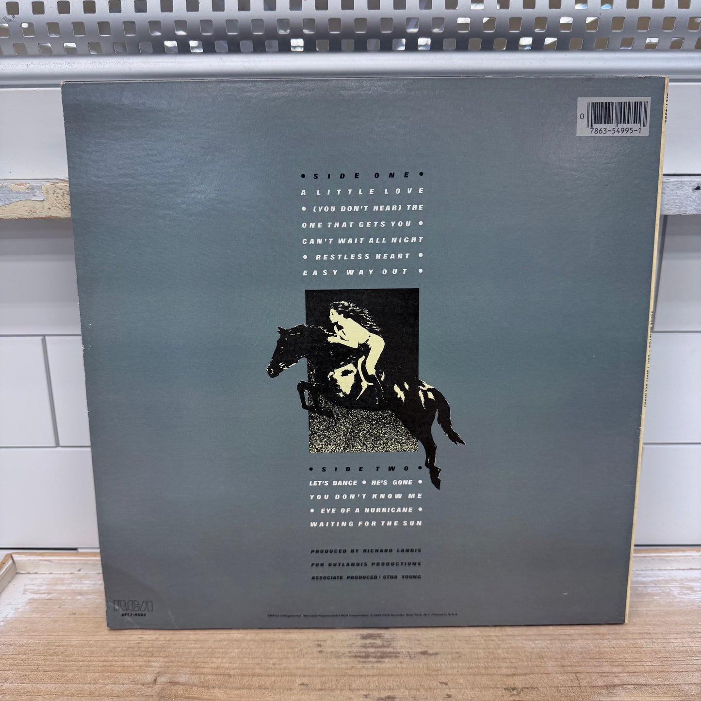 Juice Newton Can’t Wait All Night Vinyl Record 1984 #AFL1-4995