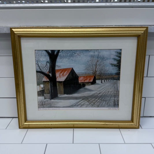 Hörl Freiday Art, Pfister Farm Framed Print 1997