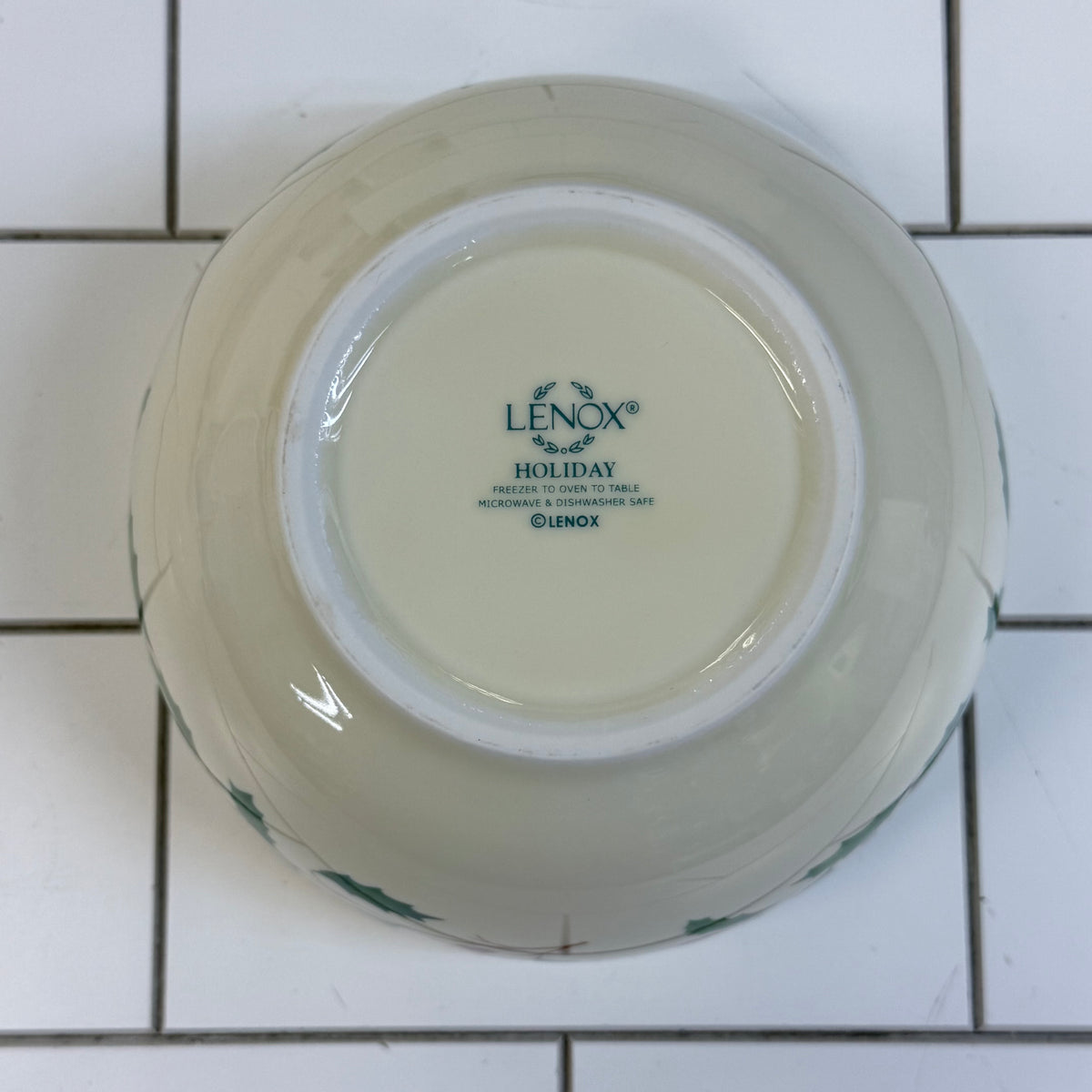 Lenox Holiday Holly Berry Serving Bowls Plate Mugs Selection