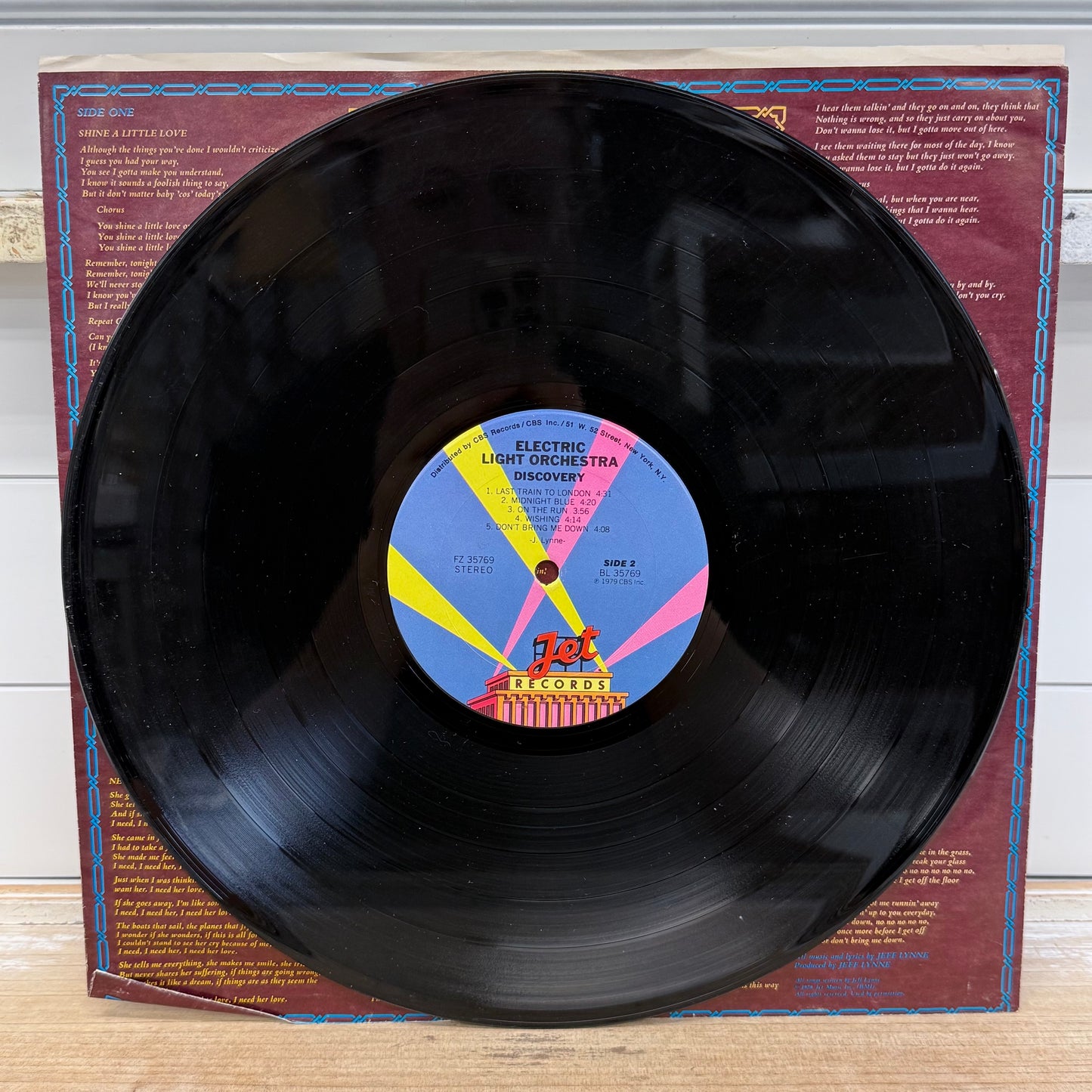 Electric Light Orchestra Discovery Vinyl Record LP 1979 #FZ 35769